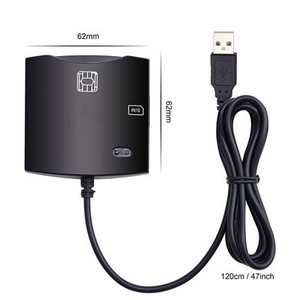 Programmierer Smart Chip EMV SIM eID Kartenleser Writer mit leerer programmier barer LTE USIM 4G Karte SIM CD