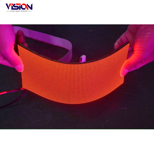 320 X160mm Soft-<span class=keywords><strong>LED</strong></span>-Bildschirm <span class=keywords><strong>module</strong></span> P1.25 P1.53 P1.66 P1.86 P2 P2.5 P3.0 P4 für Ribbon Curved 360 Flexible <span class=keywords><strong>LED</strong></span>-Videowand