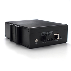 Conmutador PoE CFOFC, conmutador de red de fibra óptica Ethernet, conmutador Ethernet industrial gestionado