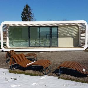 Polyurethane Insulation Decorative Integrated Board Apple Warehouse Mobile Container House Camping <strong>Hotel</strong> <strong>B</strong>&amp;<strong>B</strong>
