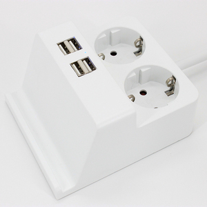 Bester tragbarer Multifunktions-Reise adapter mit 4 Steckdosen Ideal für Reisende Tragbare USB-Steckdose - Product Image 1