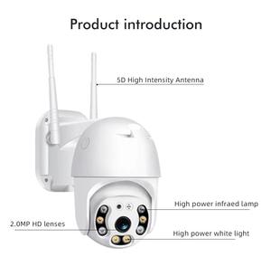 2MP 4MP网络上的Vif IP运动检测存储器IP66监控系统外部闭路电视卡马拉PTZ无线360 ICSEE摄像机 - Product Image 5