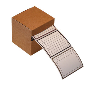 Bloc de notas de bloque de cubo personalizado para oficina y escuela, nota adhesiva con mensaje extraíble - Product Image 1