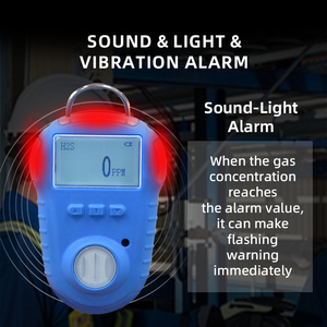 Dễ Cháy Độc hại hạn chế không gian atile Hydrogen H2 dễ cháy xách tay duy nhất Gas Detector - Product Image 6