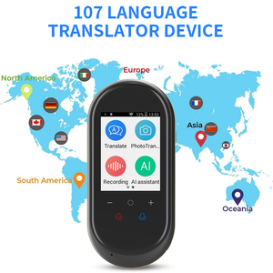 VORMOR Birgus 106 Languages Translation Smart Language Translator Wifi/Hotspot OEM Logo 2.4'' Portable Voice Translator