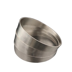 High quality <strong>titanium</strong> pie cut GR1 OD1&quot; 1.75&quot; 2&quot; 3&quot; 3.5&quot; 4&quot; 5&quot; WT1.0mm 15&deg; D1.0 - Product Image 1