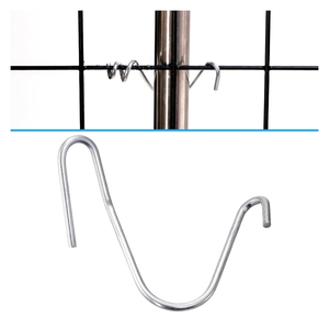 T-trụ cột dây kẹp thép mạ kẽm hàng rào kẹp, được sử dụng để sửa chữa các vườn trang trại đường thể thao hàng rào - Product Image 5