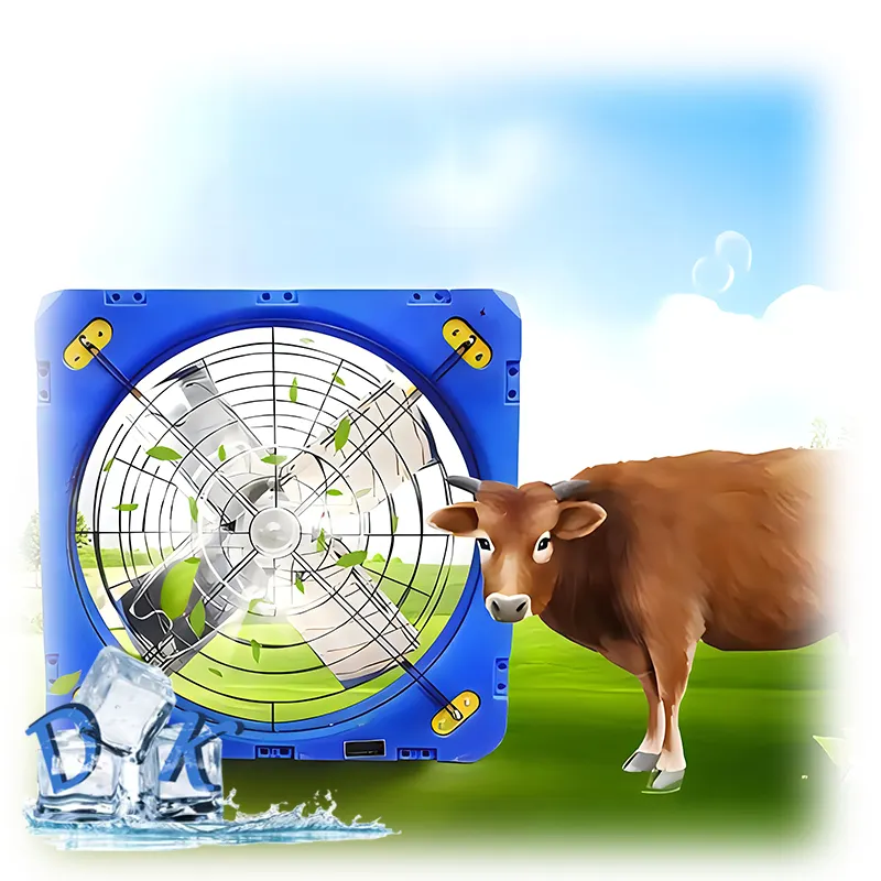 Molkerei-Herd Kuh Rinder Direktantrieb Deckenbelüftung Kühlung Heißtiefeltierbox CE-zertifizierter verzinkter hängender Lüfter