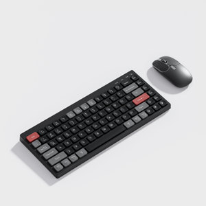Teclado portátil para juegos Walmet 60%, teclado con retroiluminación LED RGB y ratón, teclados de ordenador