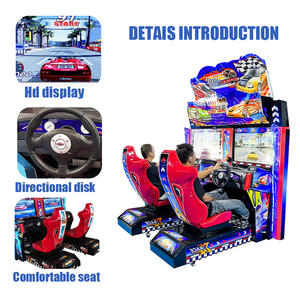 Entertainment Simulator Arcade 32 &quot;cool and Exciting Two-player Player Coin <strong>Game</strong> to Make Money and Sell Car <strong>Game</strong> Console