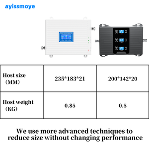 Ayissmoye OEM/ODM Tri Ban Nhạc 2G 3G 5G Mạng Booster Di Động Tín Hiệu Repeater Cho Điện Thoại Di Động Điện Thoại Di Động 4G Tín Hiệu Booster - Product Image 3