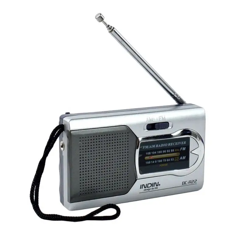 डोरी के साथ जेब आकार am एफएम रेडियो fashional पदोन्नति वायरलेस एफएम रेडियो