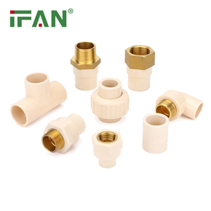 Ifan ข้อต่อท่อ cpvc 1/2 "-2" PN16ครีมลดข้อต่อท่อ cpvc ออกแบบได้ตาม ASTM2846 - Product Image 6