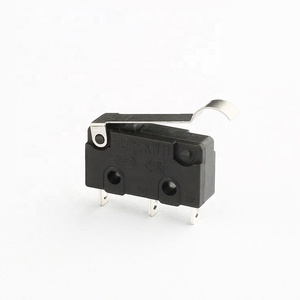 Mini elektrik mikro anahtarı 250v tek kutuplu SP-DT basmalı düğme 3 Pin mikro anahtarı düğmesi - Product Image 1