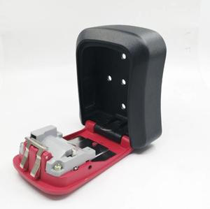Affordable Plastic Key Lock Box 4 Password Combination Key Wall <strong>Mount</strong> Key Safe <strong>Hide</strong> Outside with Resettable Code - Product Image 5