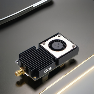 AKK Alpha 8 VTX 8W akıllı FPV Video verici 4.9Ghz 5.8GHz 80CH 10W güç FPV RC Drones için değiştirilebilir - Product Image 5
