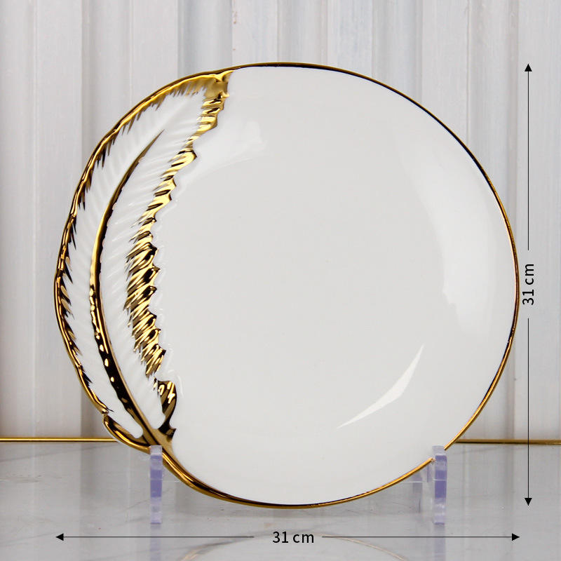 assiette de 12 pouces