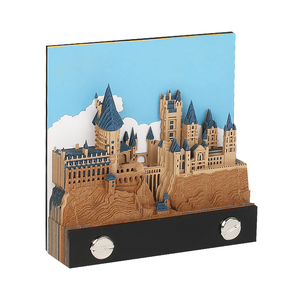 Omoshiroi <strong>Block</strong> Hary Potter Weekly Calendar <strong>Paper</strong> <strong>Block</strong> 3d Hogwarts Castle <strong>Memo</strong> Pad <strong>Note</strong> <strong>Cube</strong> With Retail Gift Box - Product Image 5