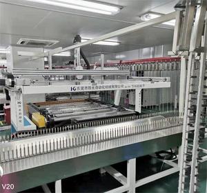 Robot de descarga de carga automática autodesarrollado, equipo Original con motor de transportador de cadena de 220V y pintura de PLC