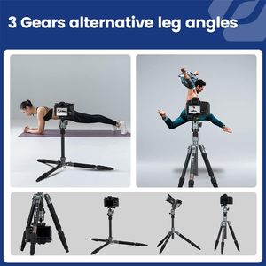 Fotopro tripod cho máy ảnh máy quay phim nhỏ gọn du lịch Tripod đứng nhôm Tripod và <span class=keywords><strong>Monopod</strong></span> cho DSLR máy ảnh - Product Image 6