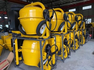 Fabrika doğrudan 120 140 160 200 litre küçük kapasiteli makine elektrikli beton çimento mikseri için yapı araçları - Product Image 5