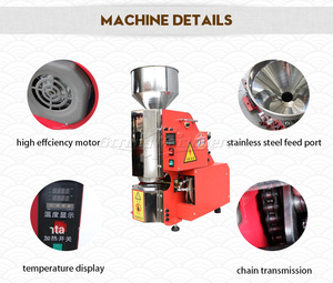 High Quality and Humanized Control Panel Magic Pop Rice Cake Machine Korean <strong>Poping</strong> Puffed 80mm Diameter Rice Cake Machine - Product Image 5