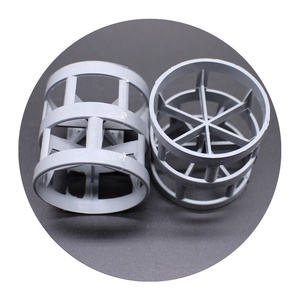 NanXiang射出成形PE Pallリングデガサータワー用水処理PP RPP PVC CPVC PVDF <span class=keywords><strong>PTFE</strong></span>材料