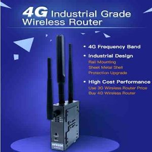 Industrial <strong>Computer</strong> Accessories HF8104 4G/3G/GPRS 4 Ports RJ45 Linux System MQTT D2D Virtual Port Channel 4G Router - Product Image 5