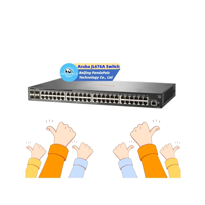 Ban đầu mới HPE aruba jl676a chuyển đổi và router 48 Cổng chuyển đổi mạng PoE