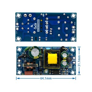 AC-DC 12V2A 24Wスイッチング電源モジュールベア回路100-265Vから12V2Aボード交換/修理用24V1A - Product Image 3