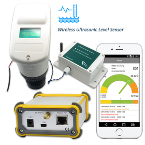 Water Level <strong>Data</strong> <strong>Logger</strong> Wireless Wireless Ultrasonic Fuel Liquid Level Transmitter Sensor Water Level Controller - Product Image 1