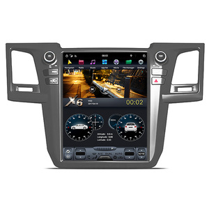 PX6 12.1 "テスラスタイル垂直スクリーンAndroid9カーDVDプレーヤーナビゲーションGPSラジオforTOYOTA for Fortuner OLD - Product Image 4