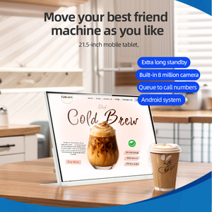 Hot L-Shaped Capacitive Touchscreen <strong>Android</strong> Tablet NFC POS RJ45 for Restaurant Bank Ordering Digital Poster High Customer - Product Image 2
