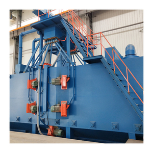 Hochwertige schwere Auto-Drahtgitter-Strahl maschine mit automatischer Lade-und Entlade linie