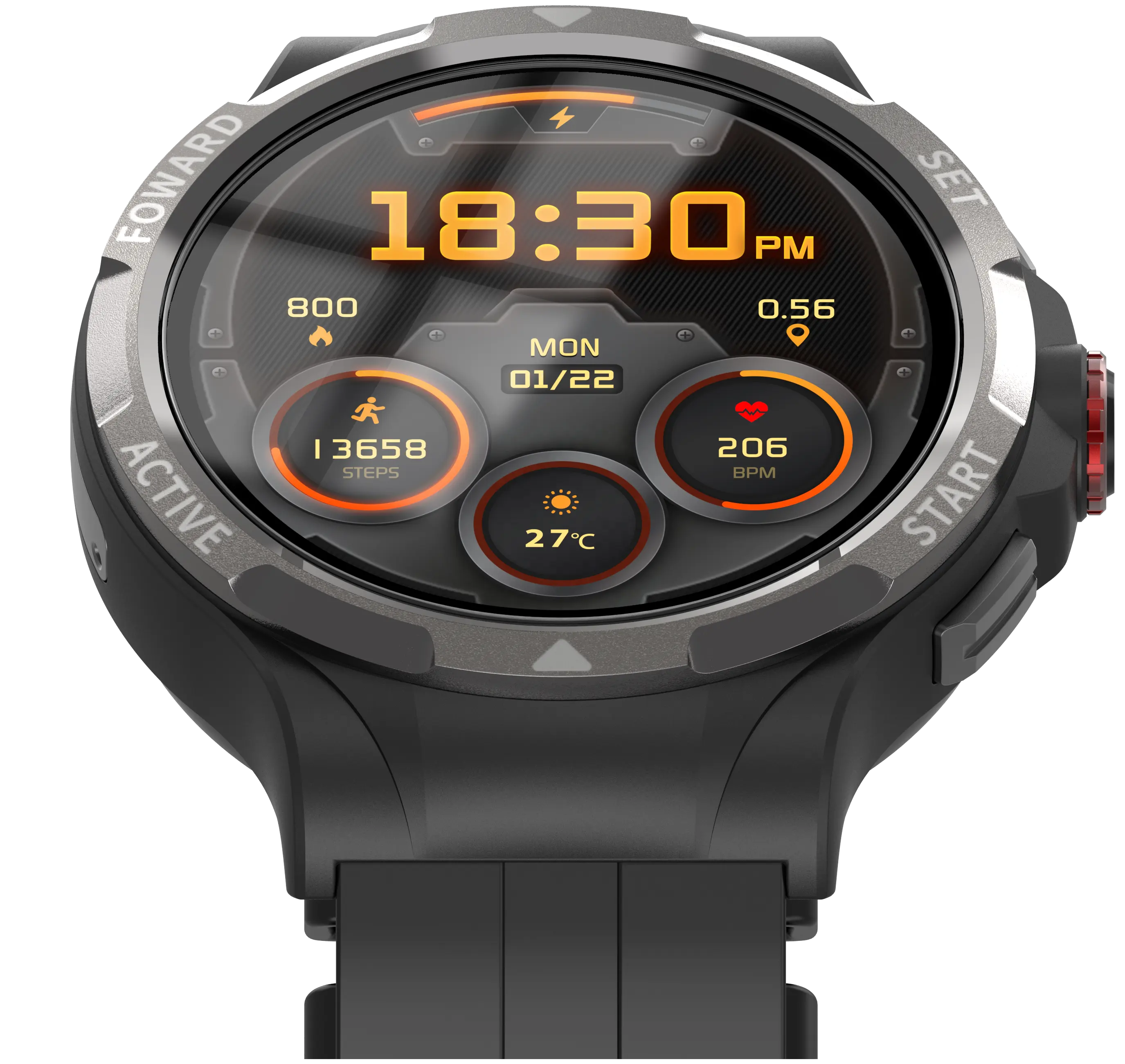 2024 giáng sinh nóng bán V10 không thấm nước android9.0 IOS HD cuộc gọi video Bộ nhớ lớn GPS tập thể dục thông minh đồng hồ