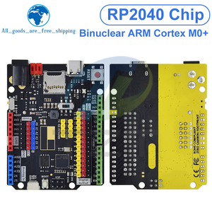 Raspberry PI UNO RP2040 Entwicklungs platine Typ C USB 16MB Programmierung Learning Controller Core Board Für Arduino