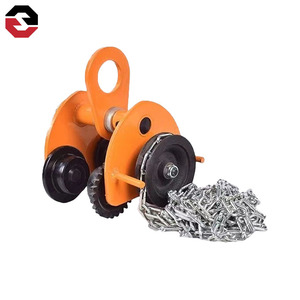 0.5 Ton 1t 2 Ton 3t 5 Ton çekme arabası itme manuel dişli arabası düz el ışın arabası - Product Image 3