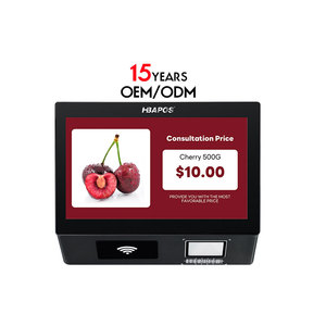 HBAPOS Q1CX Newest Price Checker With Barcode Scanner All in One Pos System for Small Business. - Product Image 1
