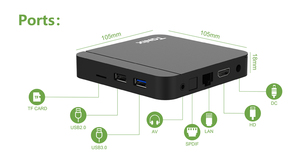 2022新しいtanixAmlogicS905w2テレビボックス4gbRam 32gb RomテレビボックスAndroid11デュアルWifi4KスマートTvBox 2GB 16GB tanixw2セットトップボックス - Product Image 4