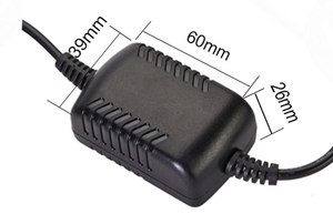 12W 1A Adaptador de corriente Cargadores y adaptadores de entrada de CA universales AC a DC Tipo de cable de dos lados Adaptador de viaje universal - Product Image 2