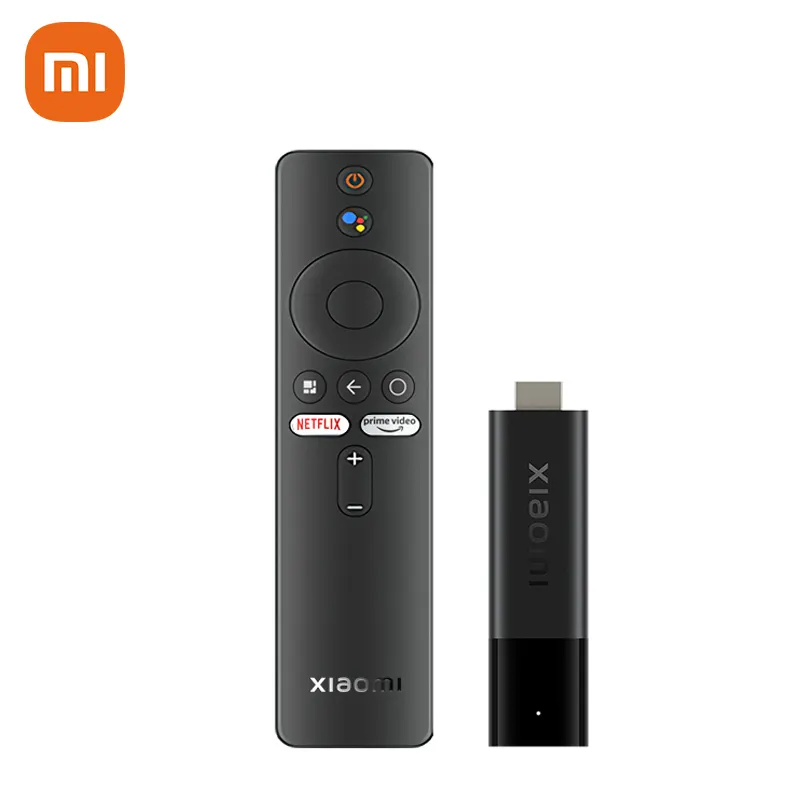 2022 nouvelle version globale Xiaomi Mi TV Stick 4K Google Assistant intégré Android TV 11 2GB 8GB processeur Quad-core Mi 4K TV Stick