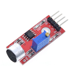 Módulo de Sensor de detección de sonido de voz, KY-037, 4 pines, micrófono, módulo de detección de Sensor de sonido de voz, 37 en 1 - Product Image 1
