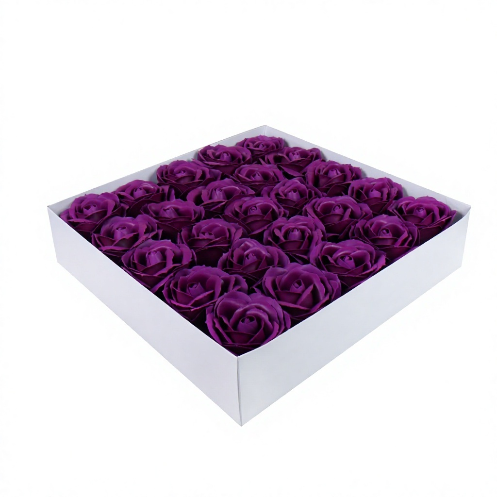 Five-layer rose head-violet