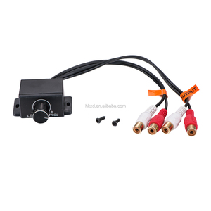 Del coche del módulo amplificador de potencia regulador del volumen coche potenciómetro RCA Header de entrada-salida - Product Image 1