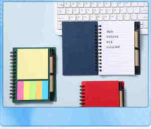 Bloc de notas de papel personalizado con logotipo impreso para regalo de empresa, Bloc de notas de negocios A6, Bloc de notas personalizado - Product Image 6
