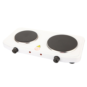 家用烹饪2500瓦电动双实心热板2燃烧器便携式烹饪电炉 - Product Image 1