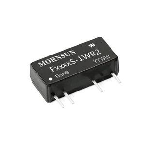 Mornsun-Convertidor de F1505S-1WR2 DC-DC, convertidor de voltaje de entrada fija, salida dual/única no regulada, 1W, F1505S-1WR2 - Product Image 3