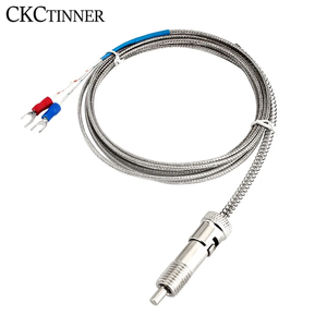M12 K Eタイプバックルシールドワイヤー熱電対温度センサー温度コントローラー用1/2/3/4/5M 0-600 ℃ 取り外し可能なネジ - Product Image 4