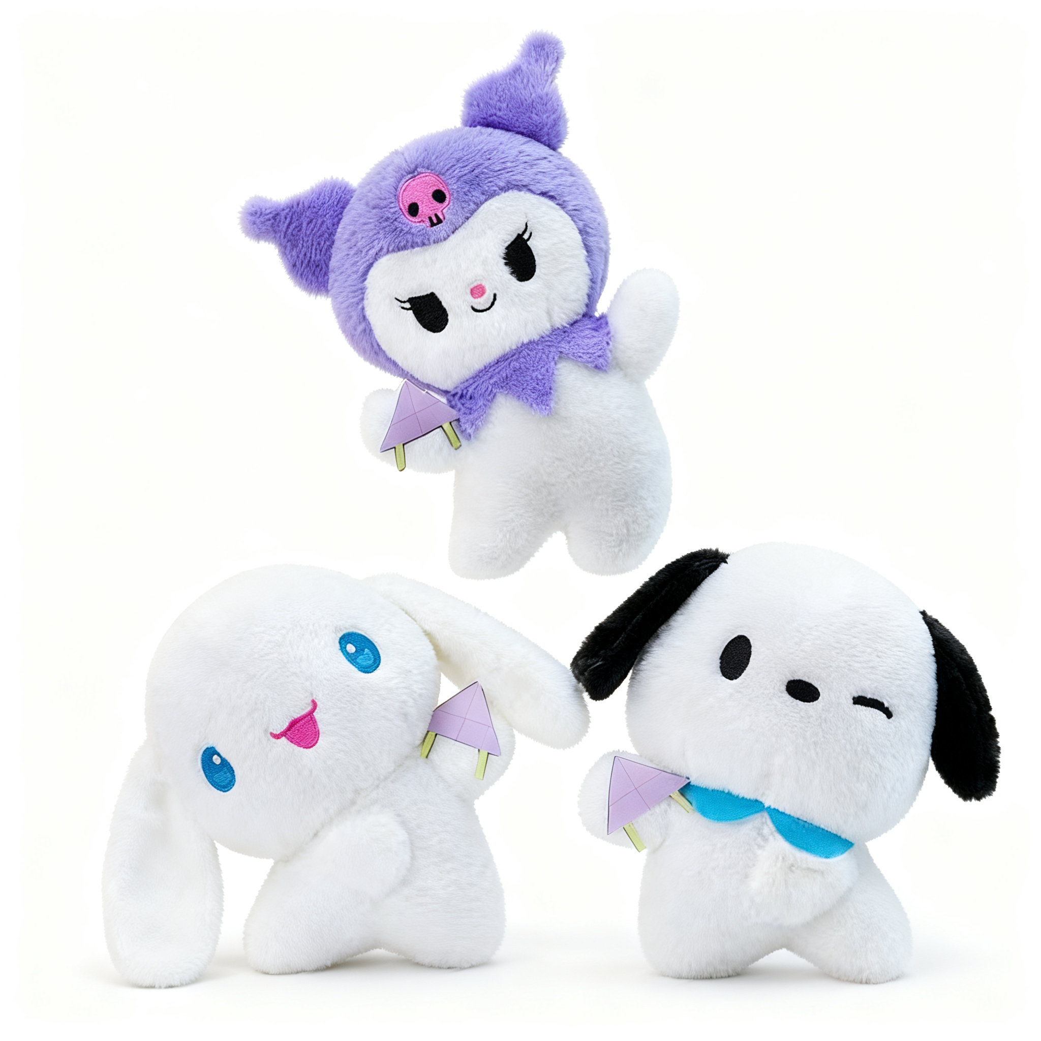 2 peluches (contáctanos para obtener el catálogo con más de 6000 estilos)