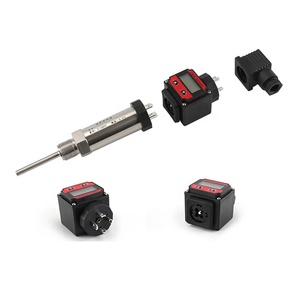 LED LCD統合PT100温度送信機挿入タイプ熱抵抗温度センサー4-20mA/0-10V出力 - Product Image 4